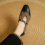 Adeline™ | Vintage T Strap Shoes