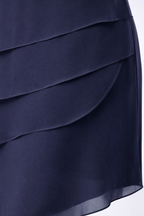 Elara | Layered Chiffon Midi Dress