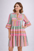Aria | Bohemian Patchwork Dress