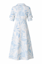 Elena | Floral Button-Up Midi Dress