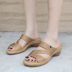 Siketu | Comfort Rhinestone Slide Sandals